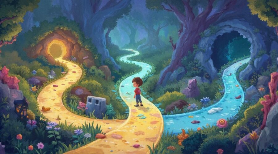 Pourquoi un enfant croit être libre dans une histoire interactive… alors que tout est structuré