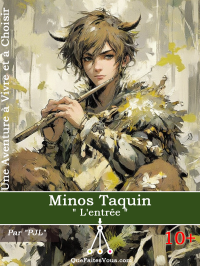 Couverture LDVEH Minos Taquin : L'entrée