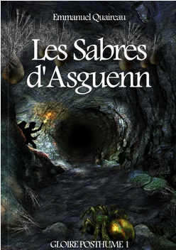 Couverture du livre-jeu Les Sabres d'Asguenn par Emmanuel Quaireau