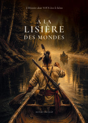 Couverture du livre-jeu À la lisière des mondes par Henry Pichat