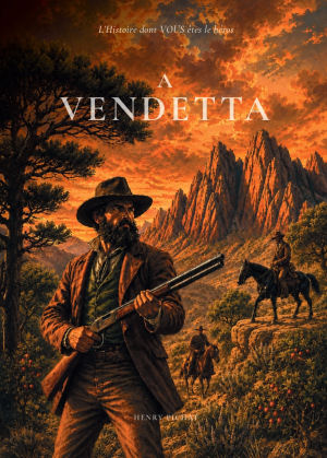 Couverture du livre-jeu A Vendetta par Henry Pichat