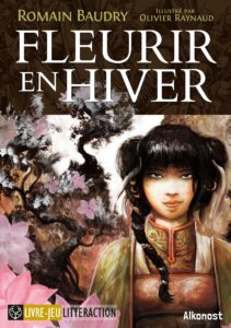 Couverture du livre-jeu Fleurir en hiver par Romain Baudry