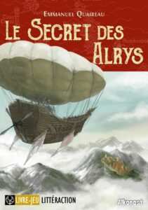 Couverture du livre-jeu Le Secret des Alrys par Emmanuel Quaireau